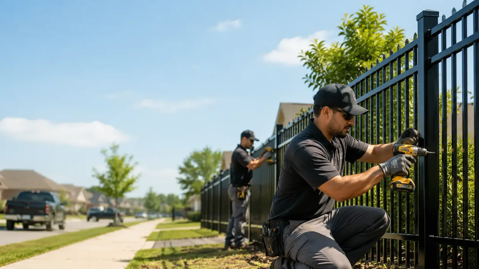 Metal Fence Installation in Von Ormy, TX